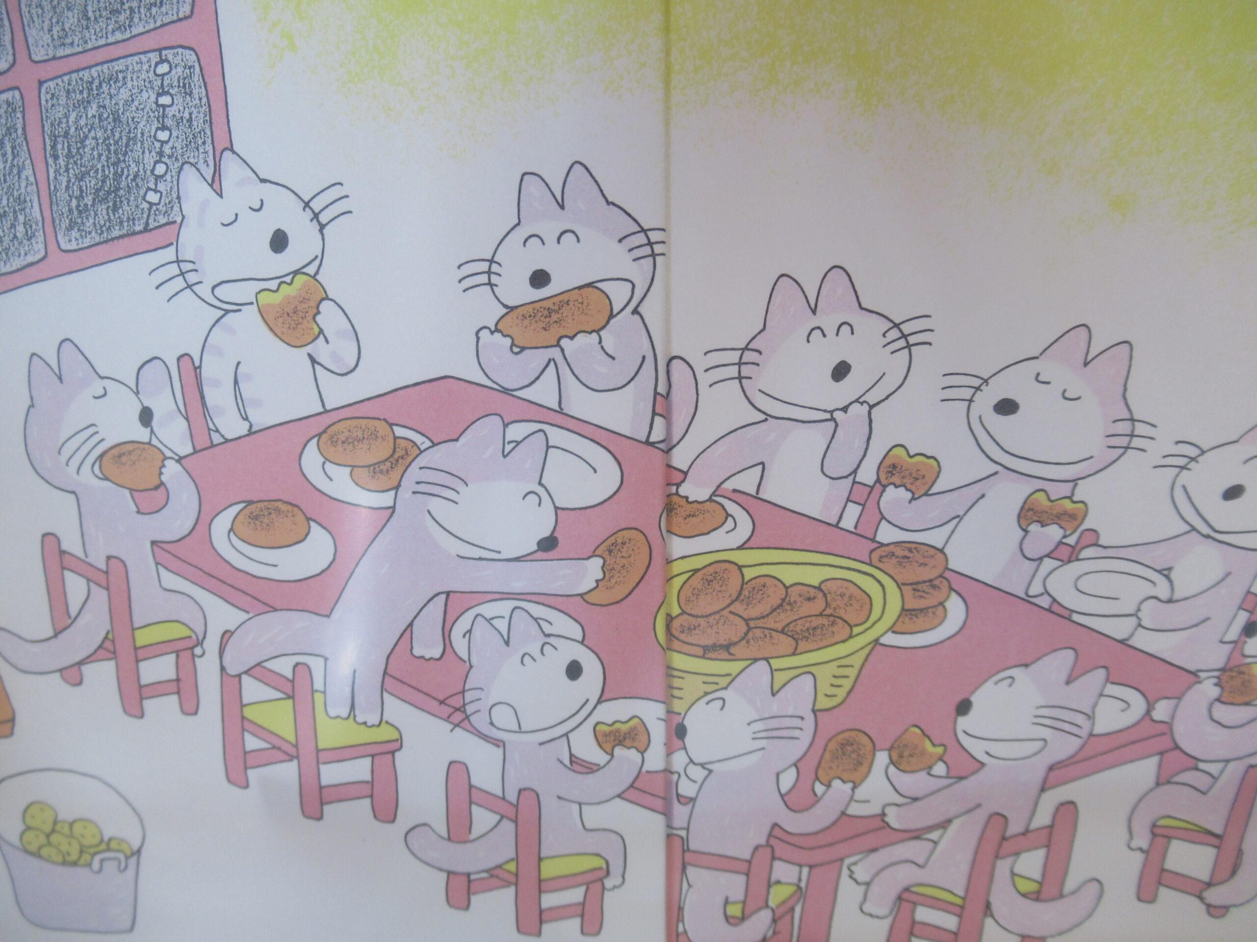11ぴきのねことあほうどりコロッケ(絵本献立) | 認定こども園 こどもの杜